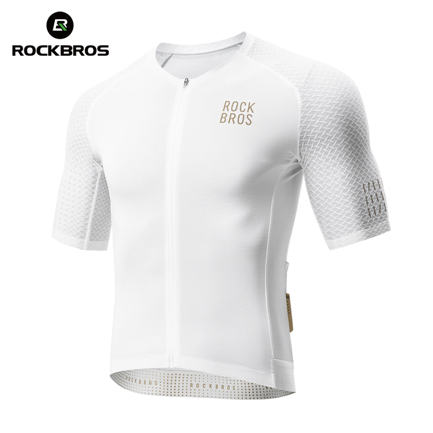 ROCKBROS Men’s Cycling Jersey Short Sleeve Bike Shirt Breathable Summer Shirt