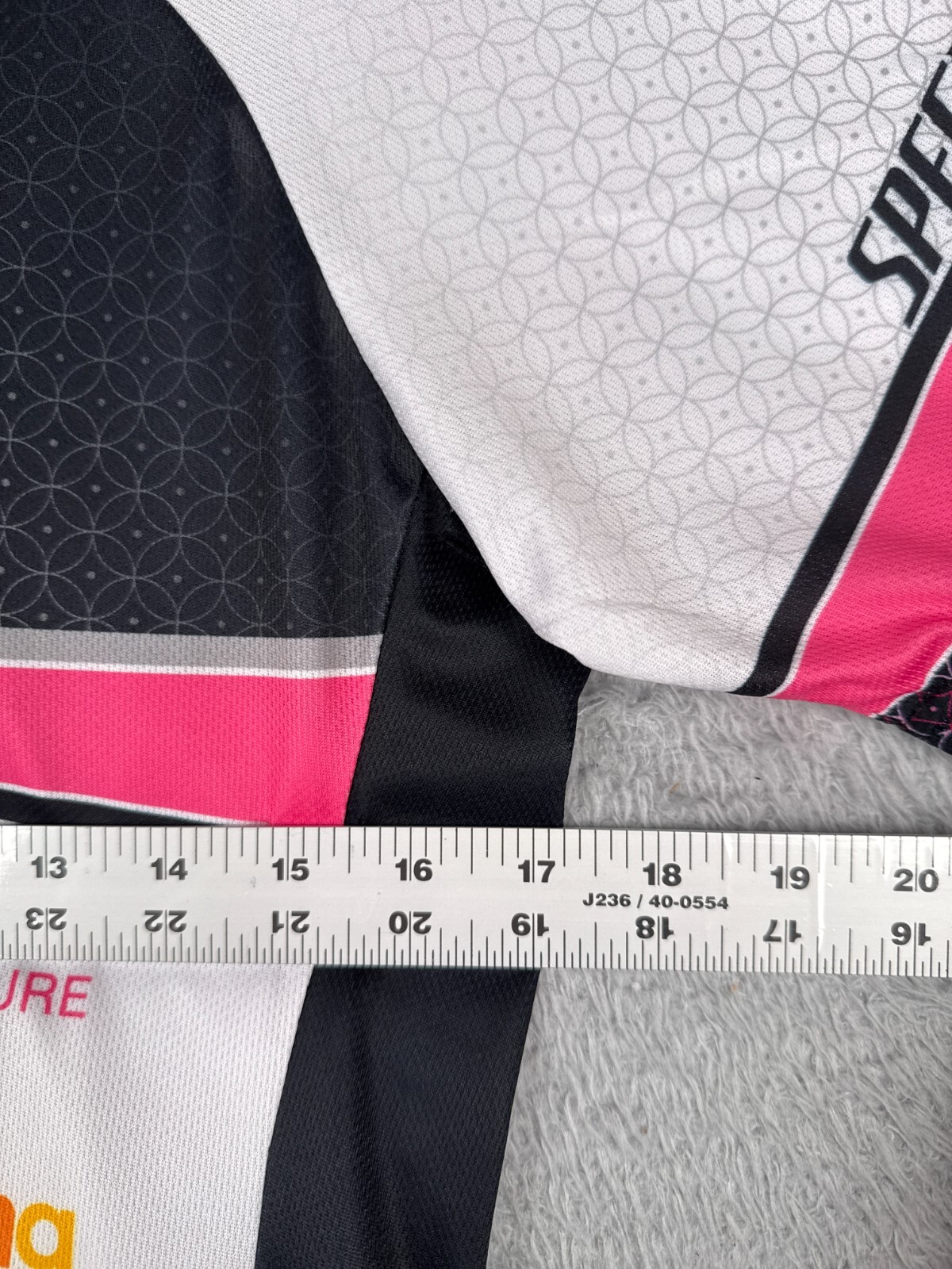 Primal Cycling Jersey Women Medium White Black Pink Ribbon Komen Aspen Snowmass