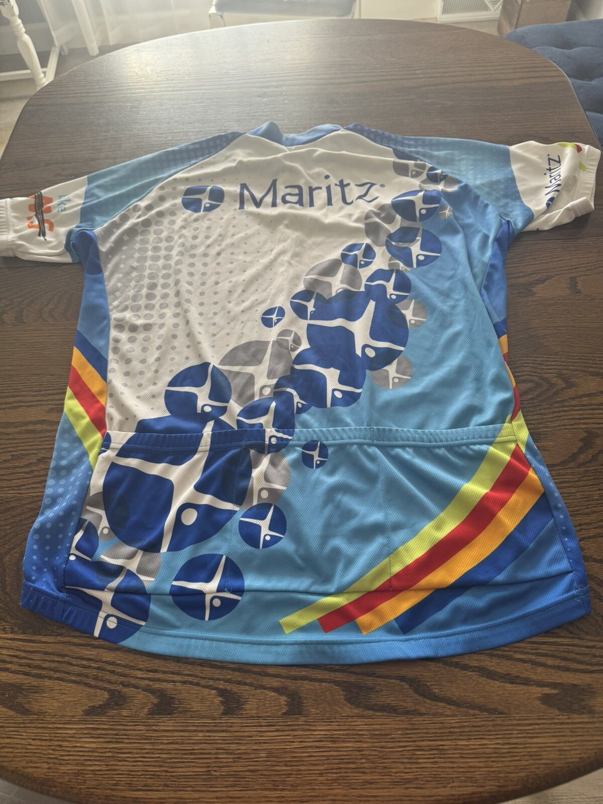 Unisex Peak 1 Cycling Jersey half zip with 3 pockets Multi color
