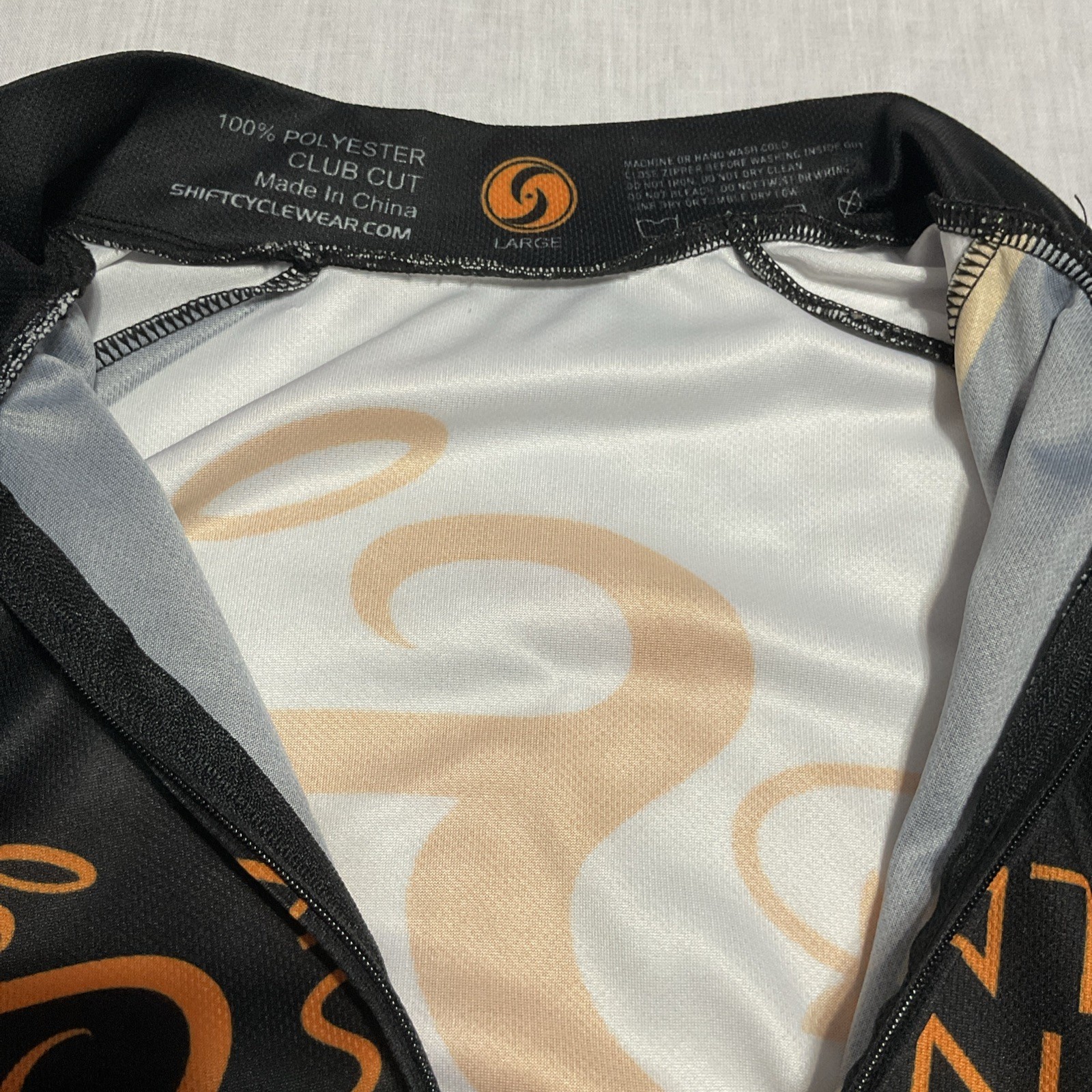 Cycling Bicycle Jersey size Large “Saints to Sinners” Salt Lake to Vegas