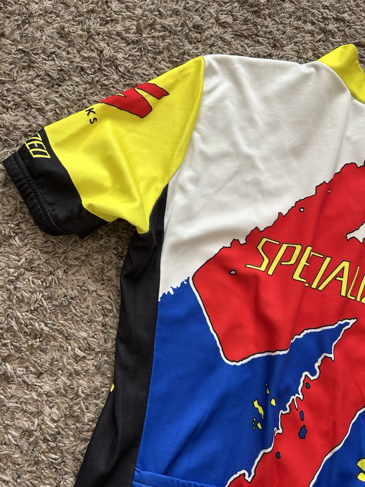 Vintage Specialized Cycling Jersey World Champion Norba 1992 Long Sleeve 3XL