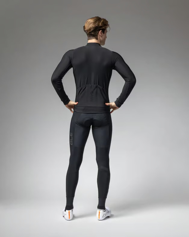 ALE PRAGMA FONDO 3.0 LONG SLEEVE CYCLING JERSEY – WINTER THERMAL –SILICONE WAIST