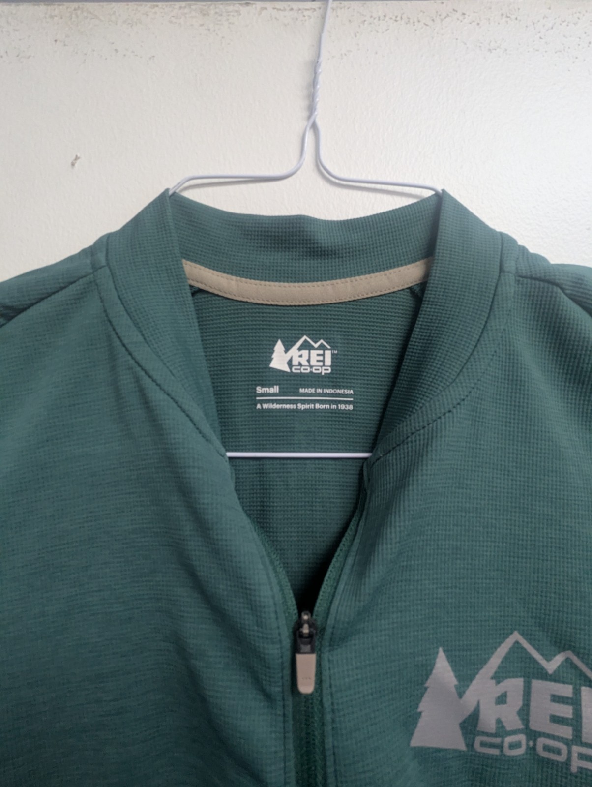REI Co-op Guide Women’s NEW Full Zip Cycling Jersey Green Small