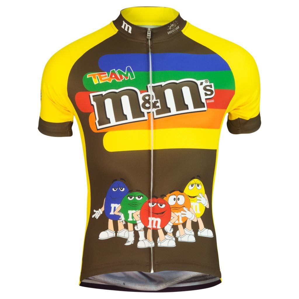 Team M&M’s Men’s Cycling Jersey (S, M, L, XL, 2XL)