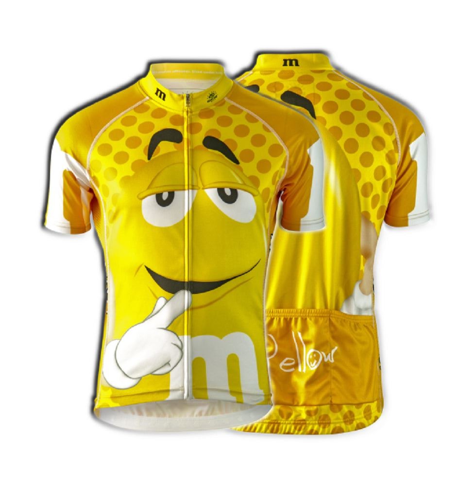 M&M’s “Signature” Men’s Cycling Jersey – Blue (Small) – 50% OFF!