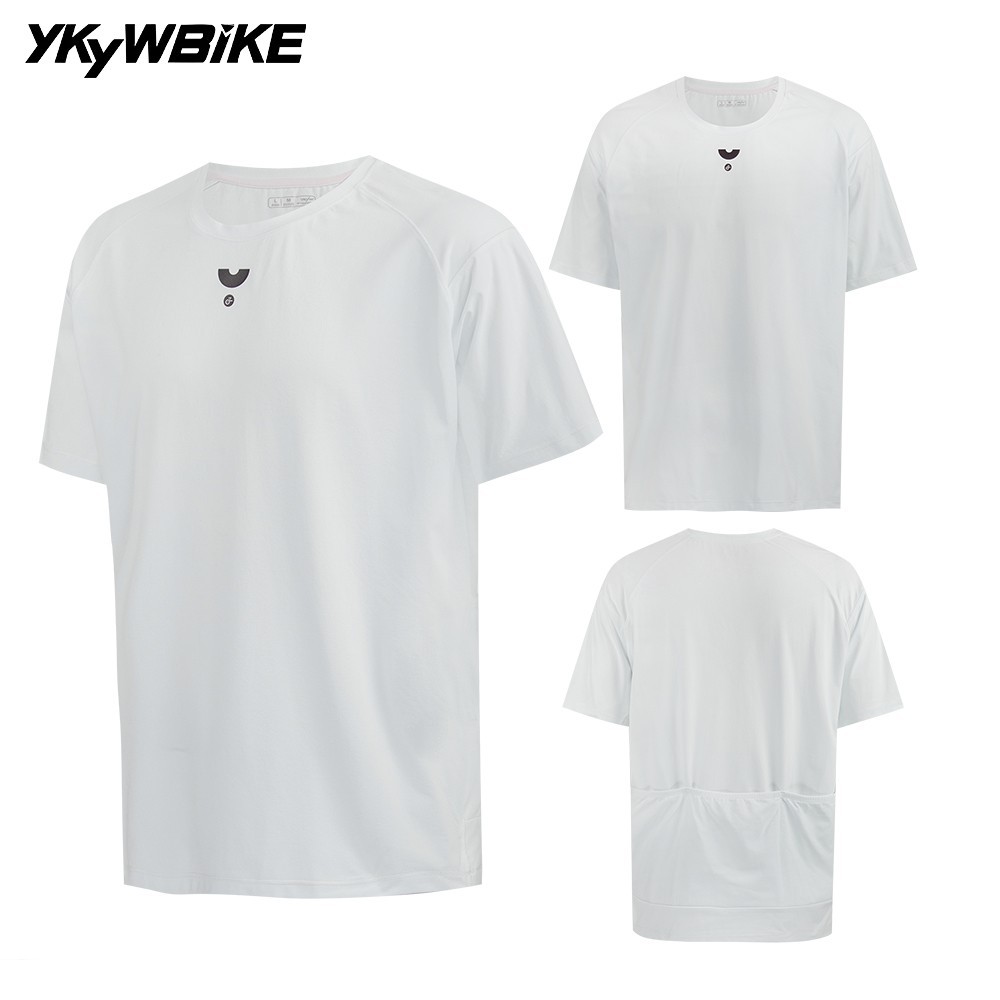 YKYW Men’s Casual Cycling Jersey Short Sleeve Quick Dry Shirt Bicycle Clothing