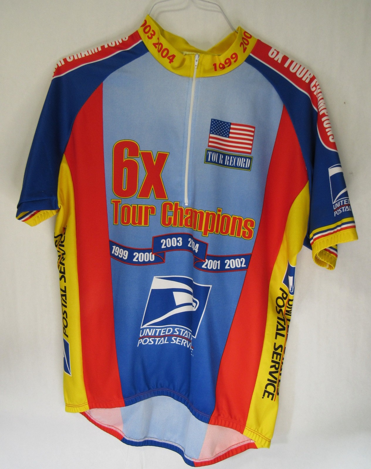 2000s USPS Trek Cycling Jerseys Tour De France Team Rider Bike Kit Rider Pair