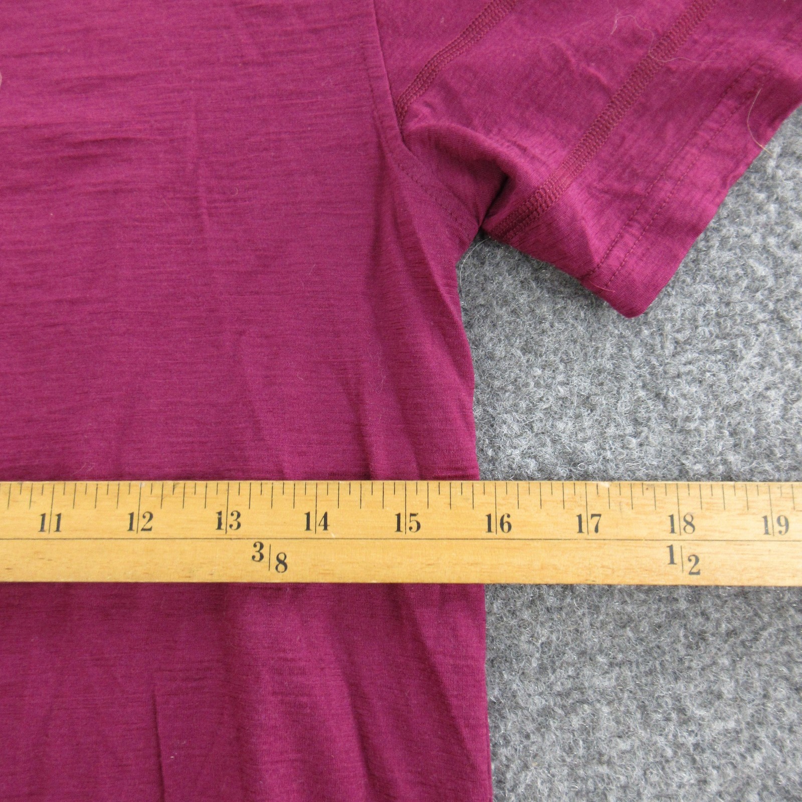Rapha Shirt Mens XS Pink Merino Wool Short Sleeve Pocket Cycling Tee Casual