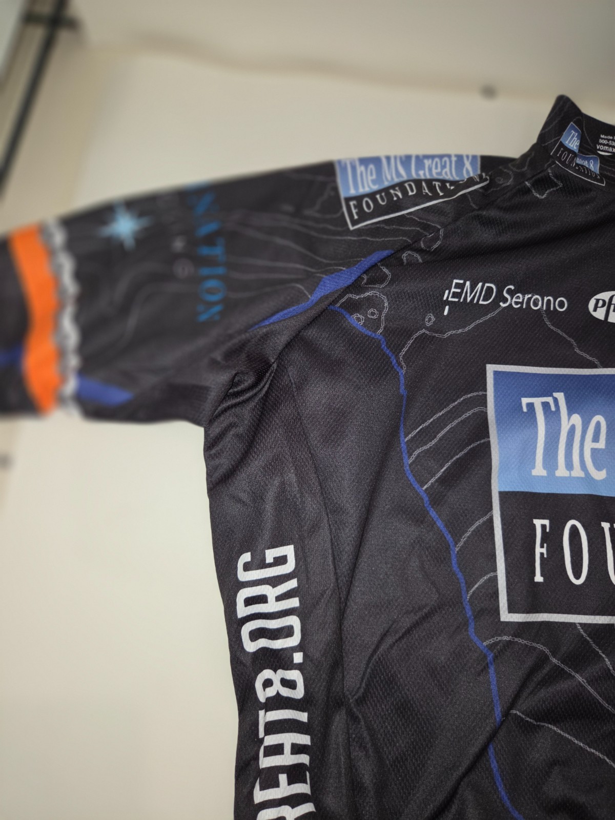 VoMax Brand Cycling Jersey MS Great 8 Foundation Size L Men’s