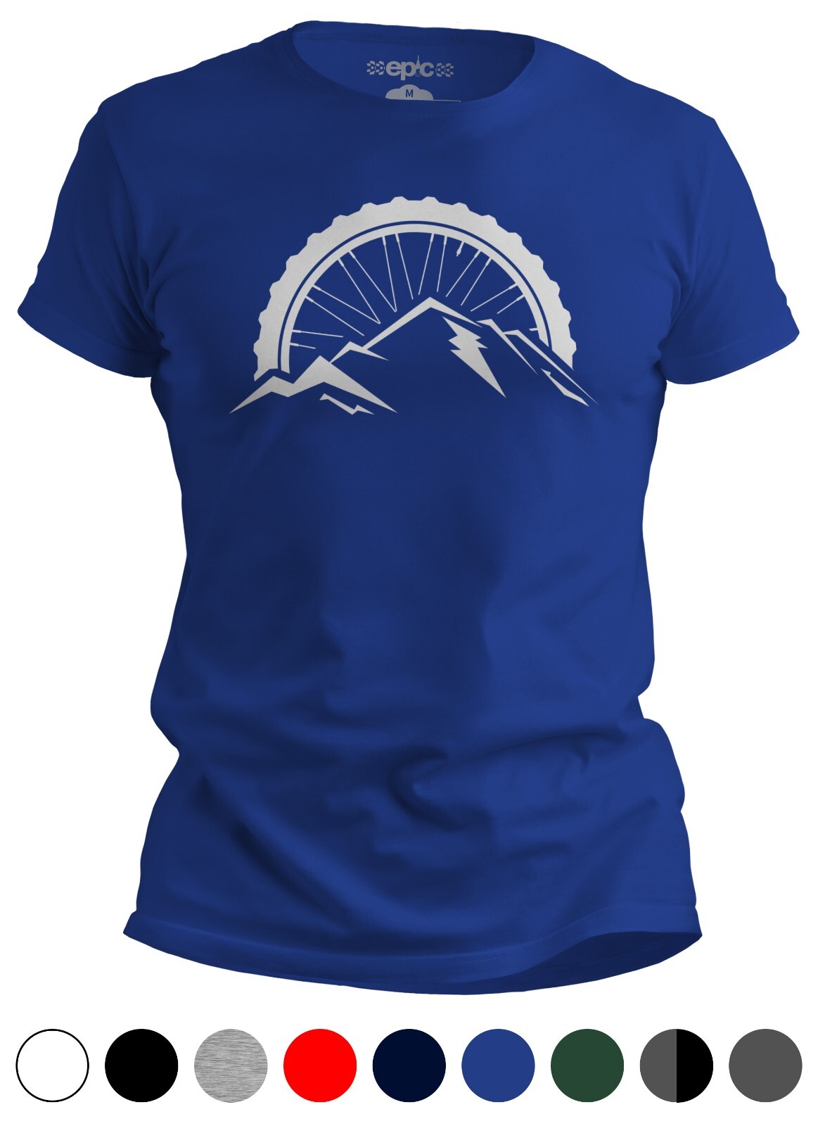 Alpine Rider MTB Cycling T-Shirt – Mountain Biker/Cyclist Short Sleeve tshirt