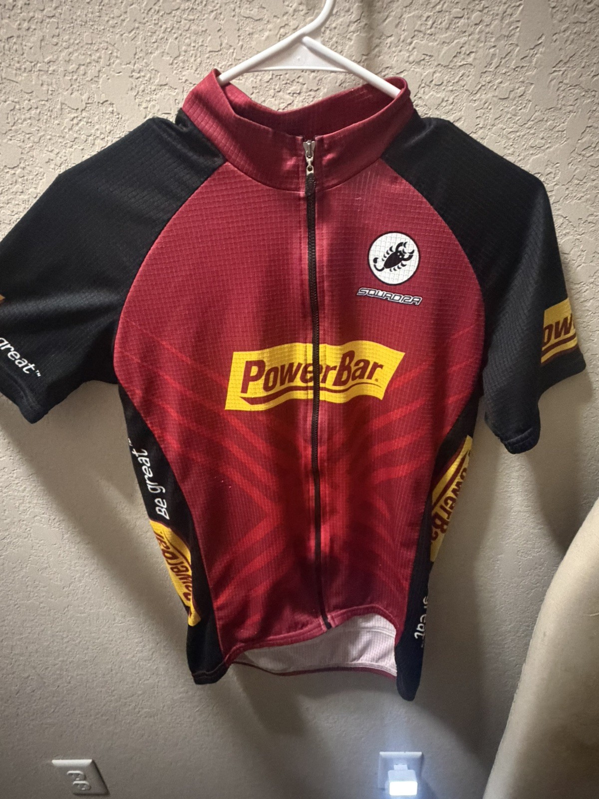 Squadra “Made in USA” 100% Polyester Short Sleeve Bike Jersey Men’s Sz. S