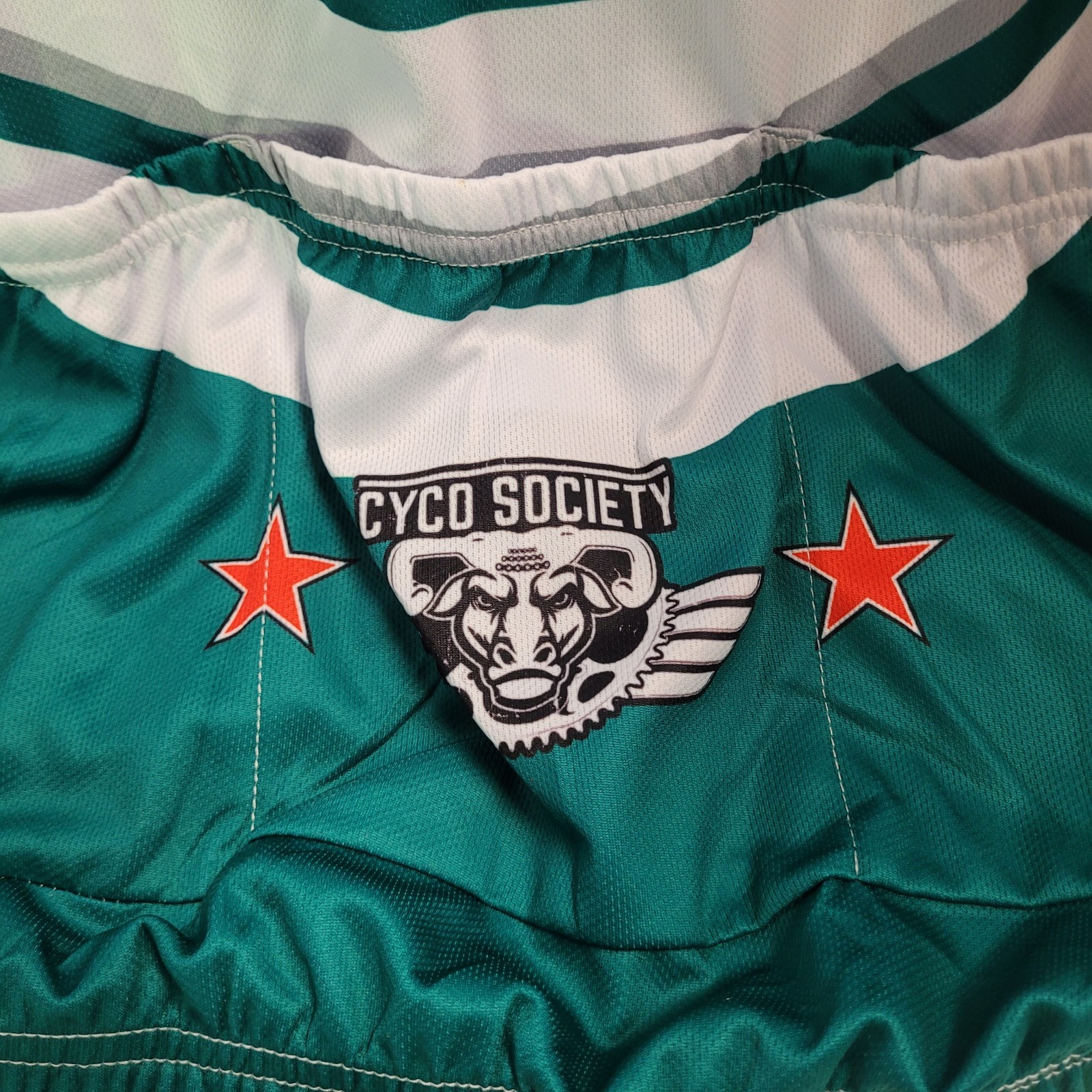Drunk Again Bicycling Jersey, Heineken Logo, Zip Up Jersey, Cyco Society XXL