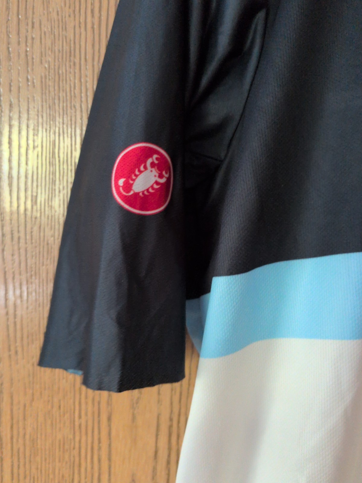 Castelli A Blocco Men’s Cycling Jersey XL NWT Savile Blue/China Blue 4522017