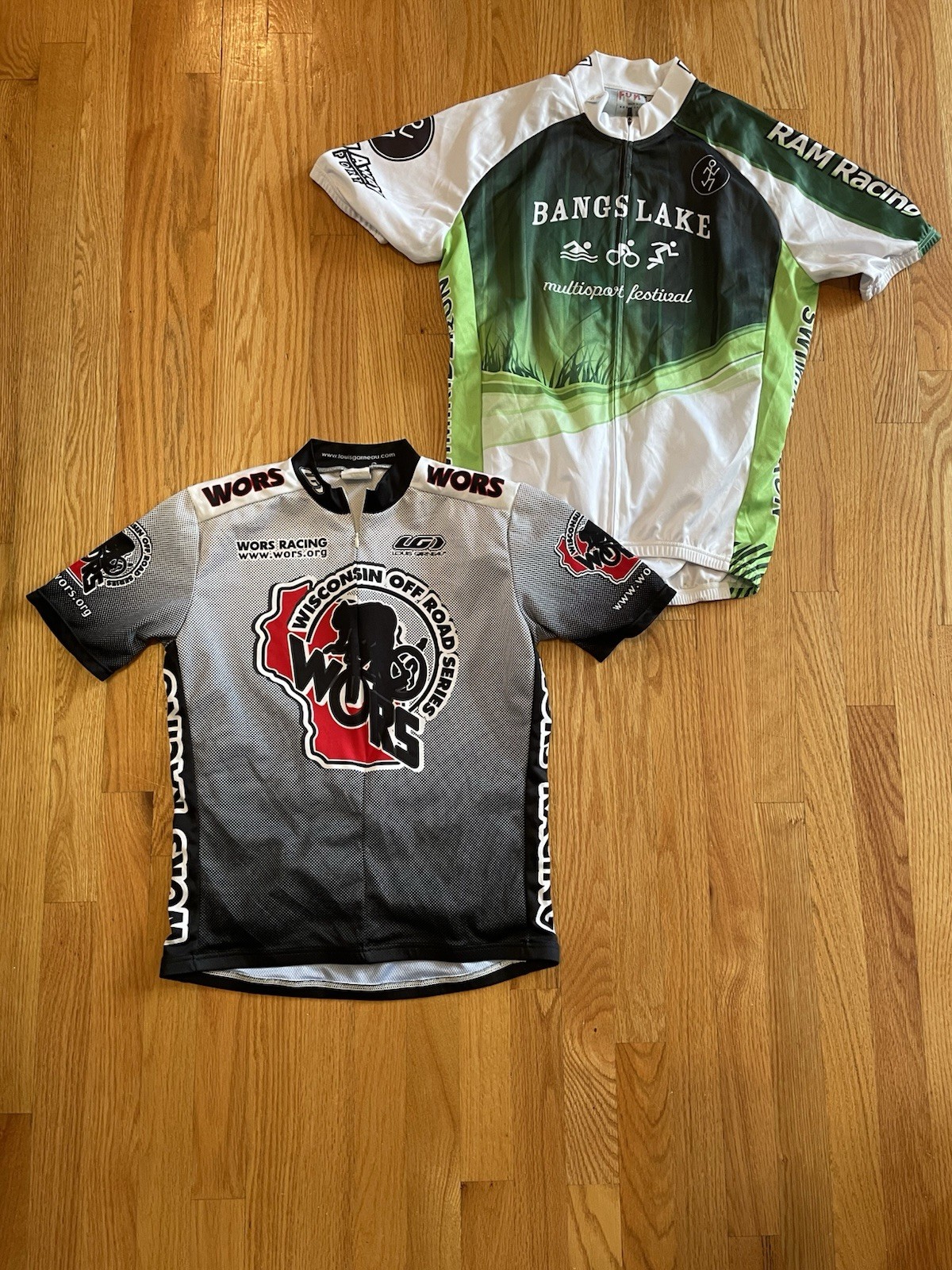 Vintage Cycling Jersey LOT of 14 Biking Cyclist Voler World Of Jerseys Trek