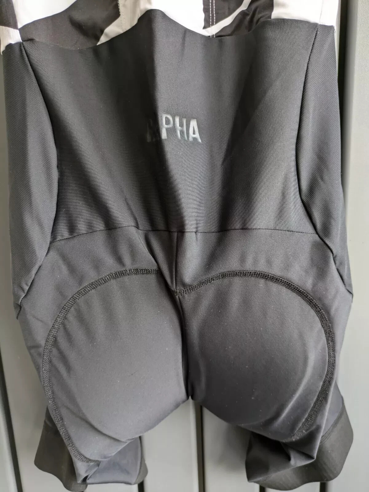 BNWT WHITE DATA PRINT RAPHA PRO TEAM CYCLING SHORT SLEEVE SKIN/AEROSUIT MEDIUM
