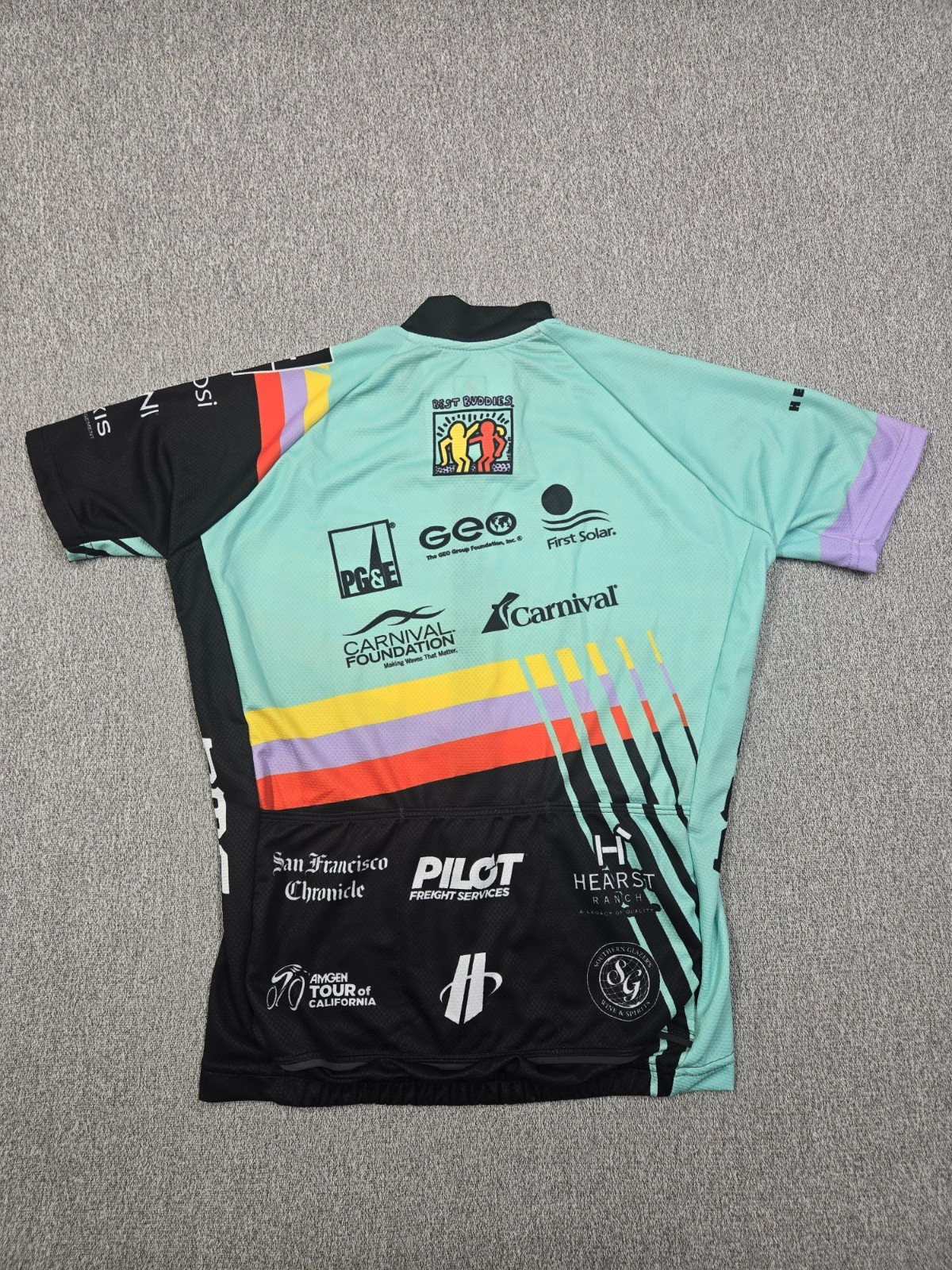 Cycling Jersey Women’s Size S Best Buddies Challenge Hearst Castle NWT