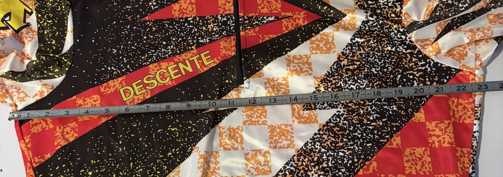Rare Vintage Descente Bike Jersey 2XL Graphic All Over Print Multicolor Retro