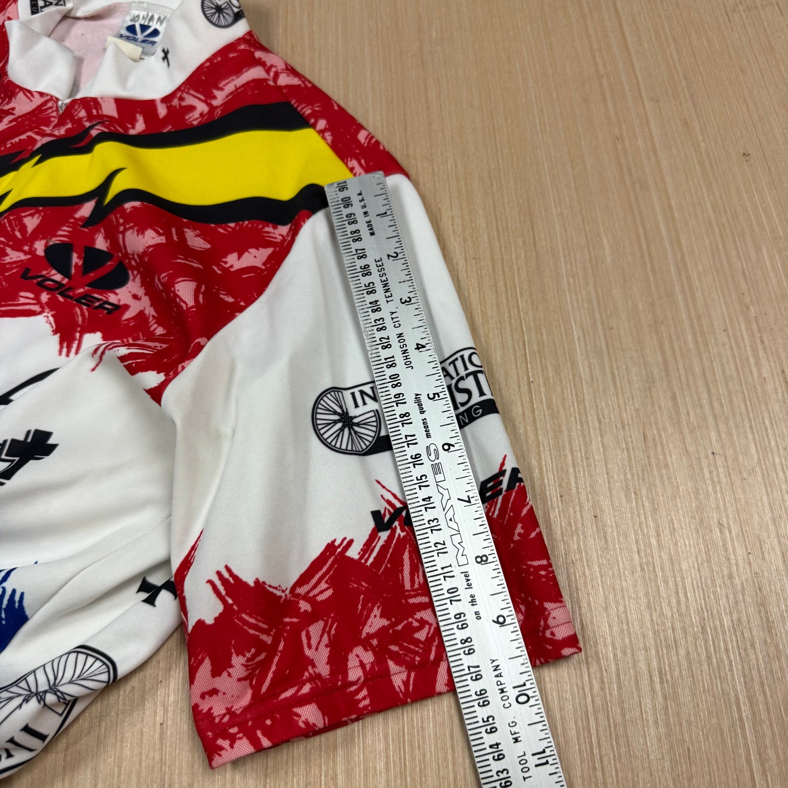 Vintage Voler Cycling Jersey 90s Christian Jesus Wheels of Thunder XL 90s aop