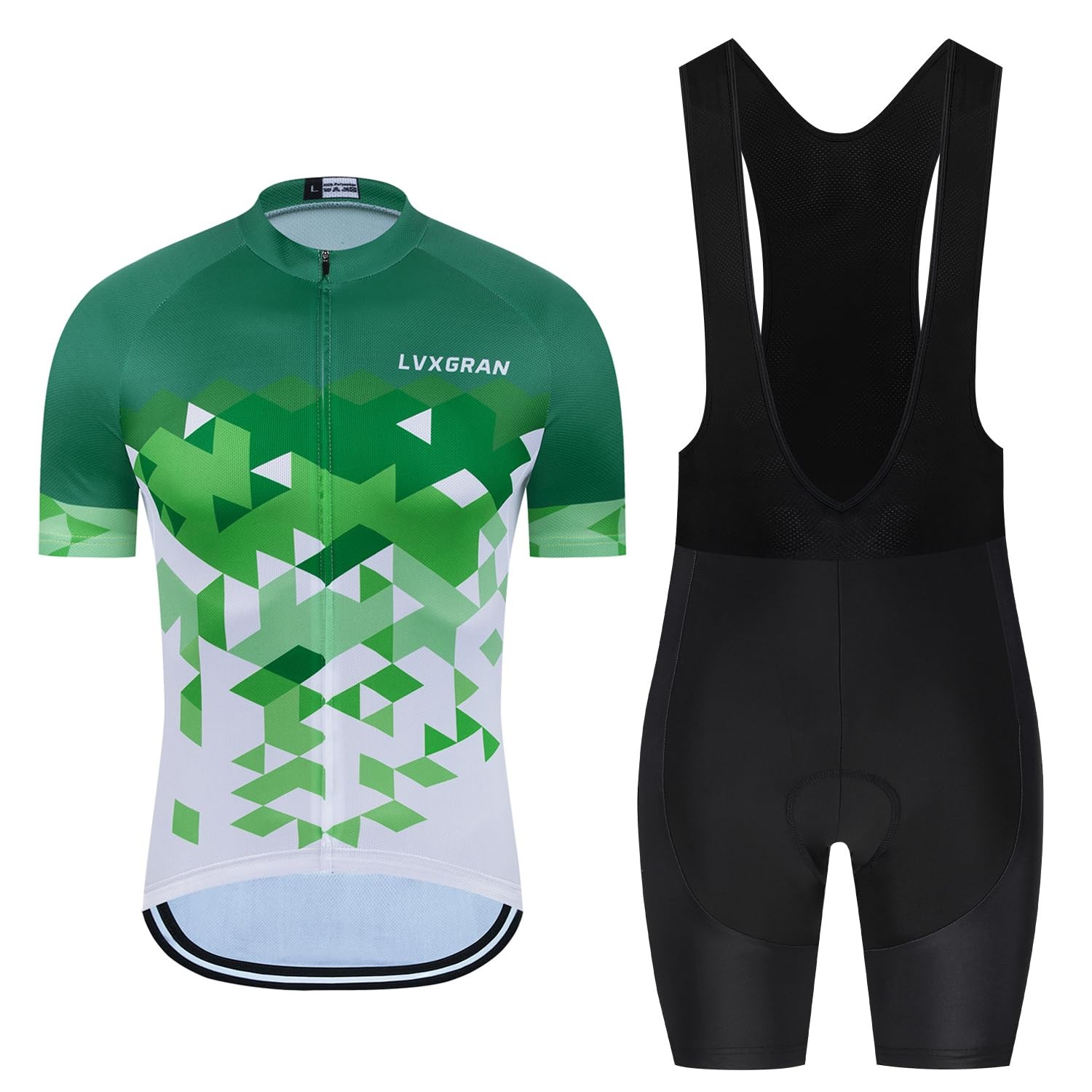 Men’s Cycling Jersey Sets Road Bike Jersey Bibs + Shorts with 20D Gel Pad MTB…