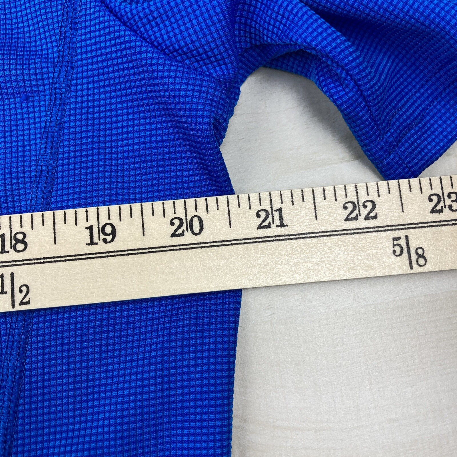 BTwin Shirt Mens Medium Blue Cycling Jersey Decathlon Equarea Zip Short Sleeve
