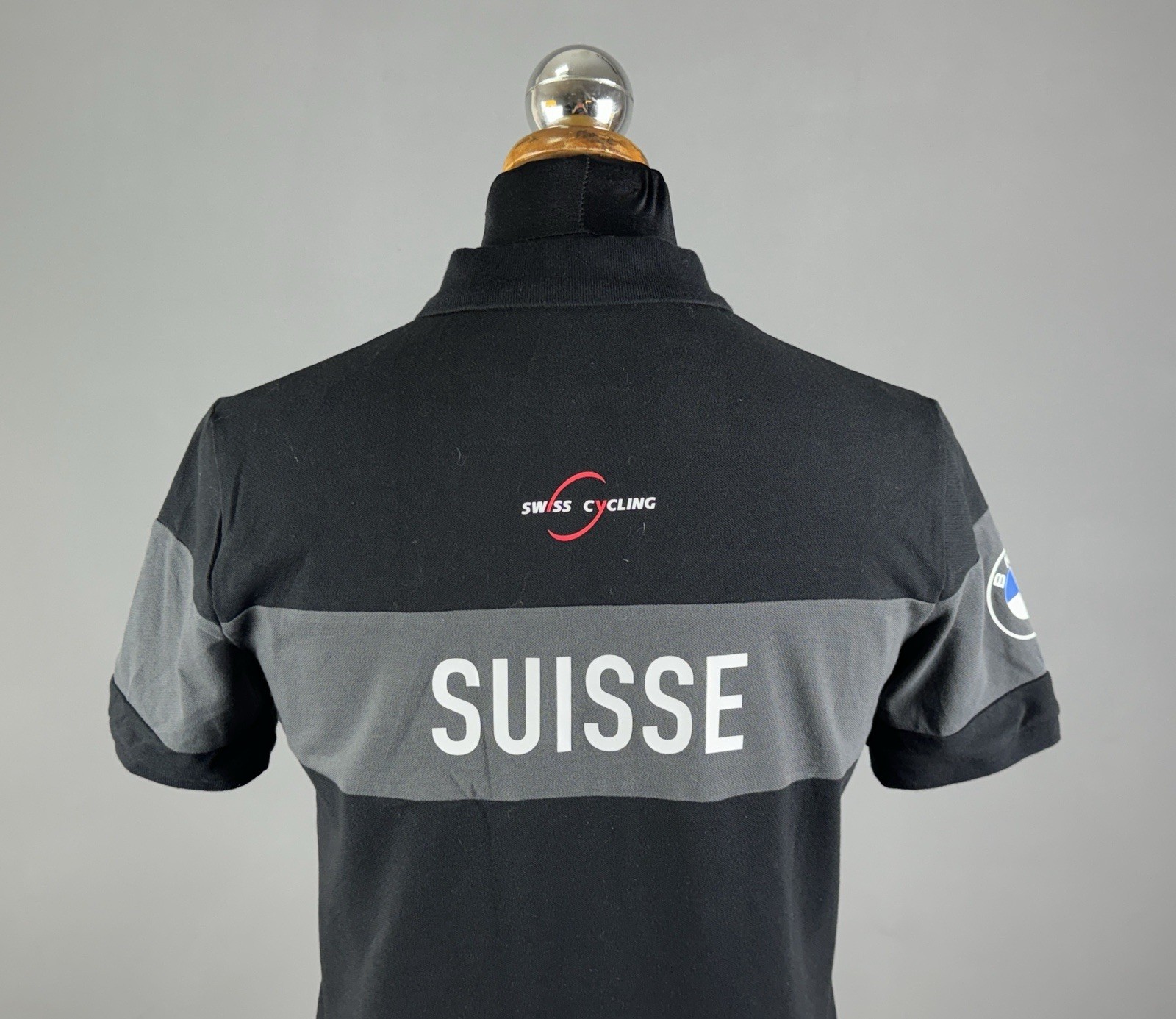 ASSOS SIGNATURE OKK Team BMW Short Sleeve Swiss Cycling Polo Shirt Size S