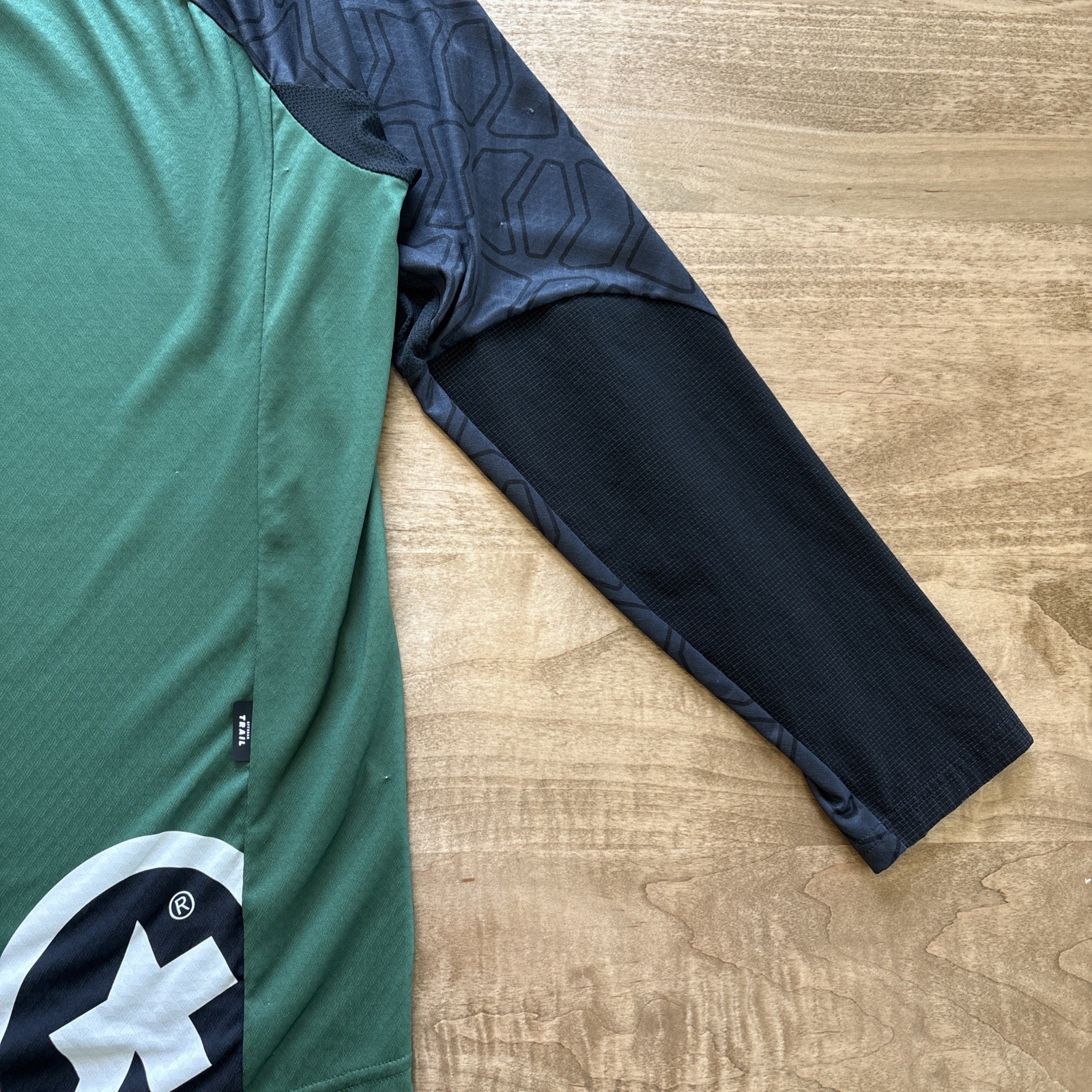 Assos Men’s Trail Long Sleeve Jersey (Mugo Green) Size xxl