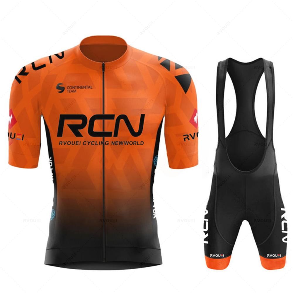 2026 RCN Cycling Jersey Set Breathable Summer Road MTB Bike Kit