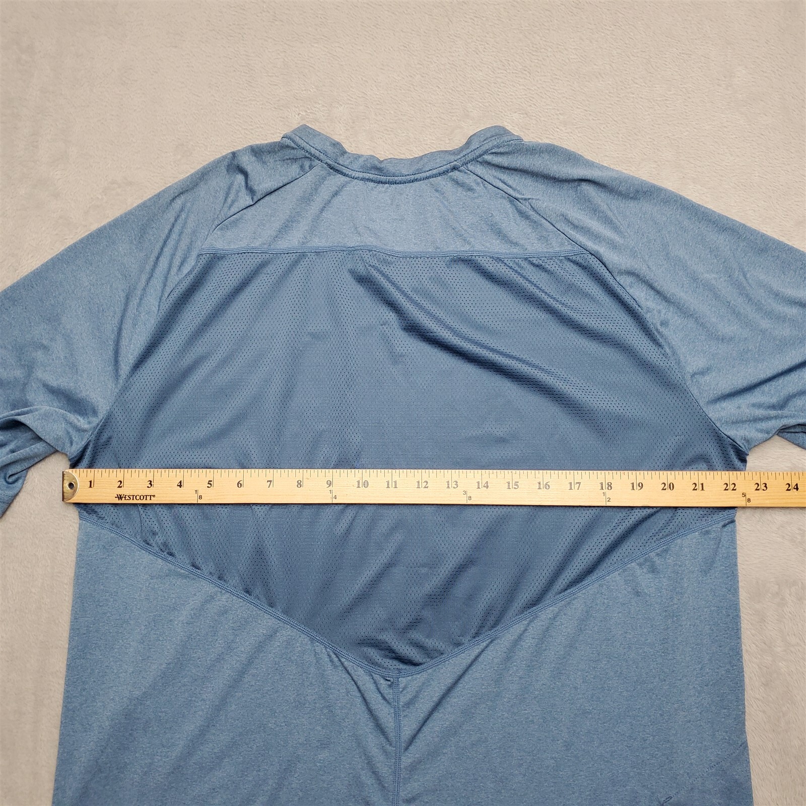 Garneau Cycling Jersey Mens XL Blue Bike Racing Vented Performance Stretch TEE