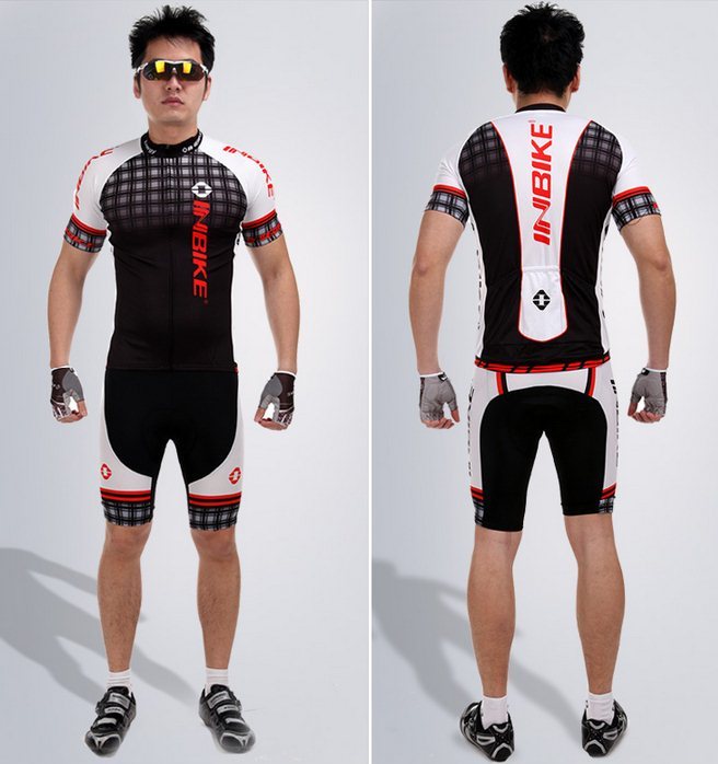 Mens Cycling Jerseys Suits Bicycle Wear Clothes 4D Padded Shorts Biking Clothing