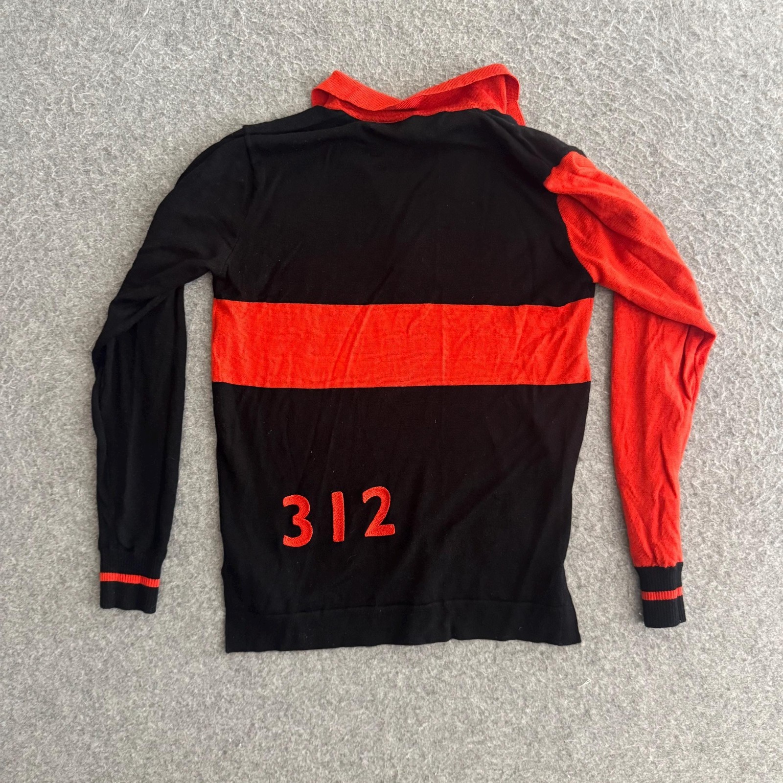 Chicago Polo Bicycle Society Merino Wool Chain Stitch Embroidered Cycling Jersey