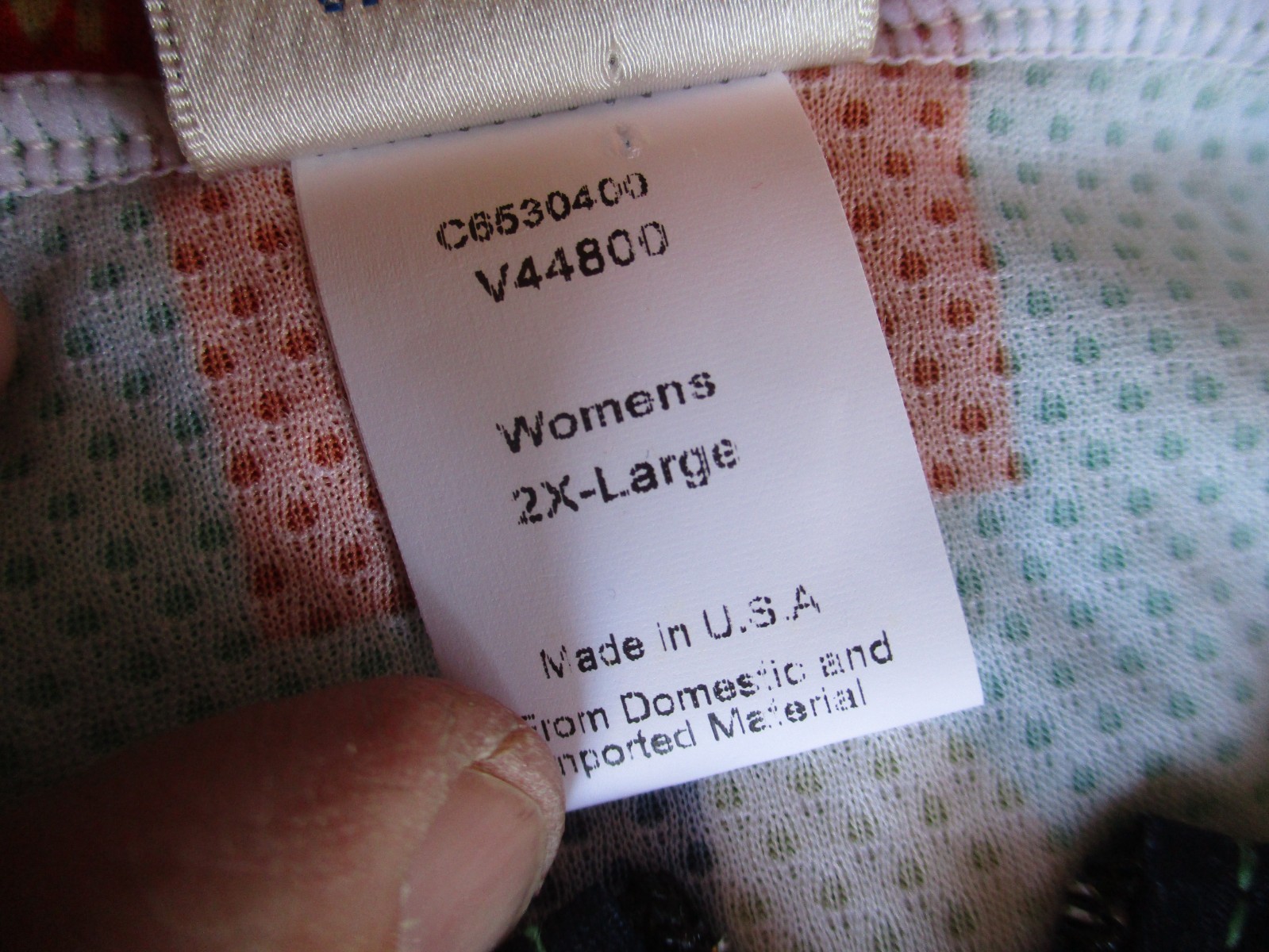 Vtg VOLER, REI Adventures, USA made Cycling Jersey, Biking Shirt, Women’s XXL