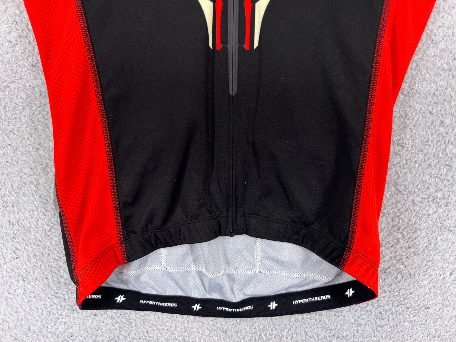 Hyperthreads Cycling Jersey Womens Small Black Red Hurricane Flying Tigers Utah