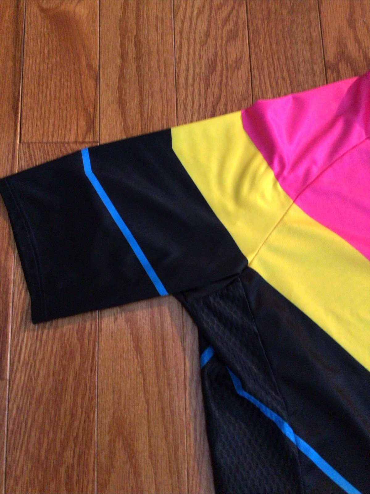 Champion System Cycling Mens Jersey Size 3XL Kansas City Neon Full Zip