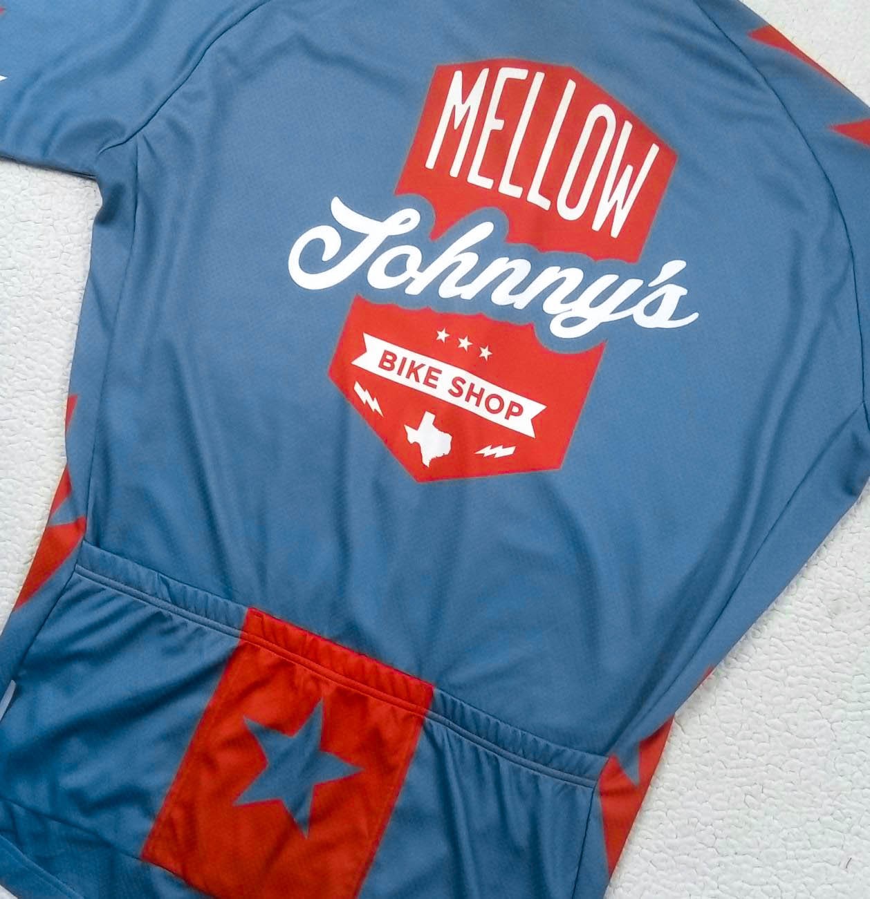 RARE Giordana Mellow Johnny’s Bike Shop Cycling Jersey Lance Armstrong fits M/L