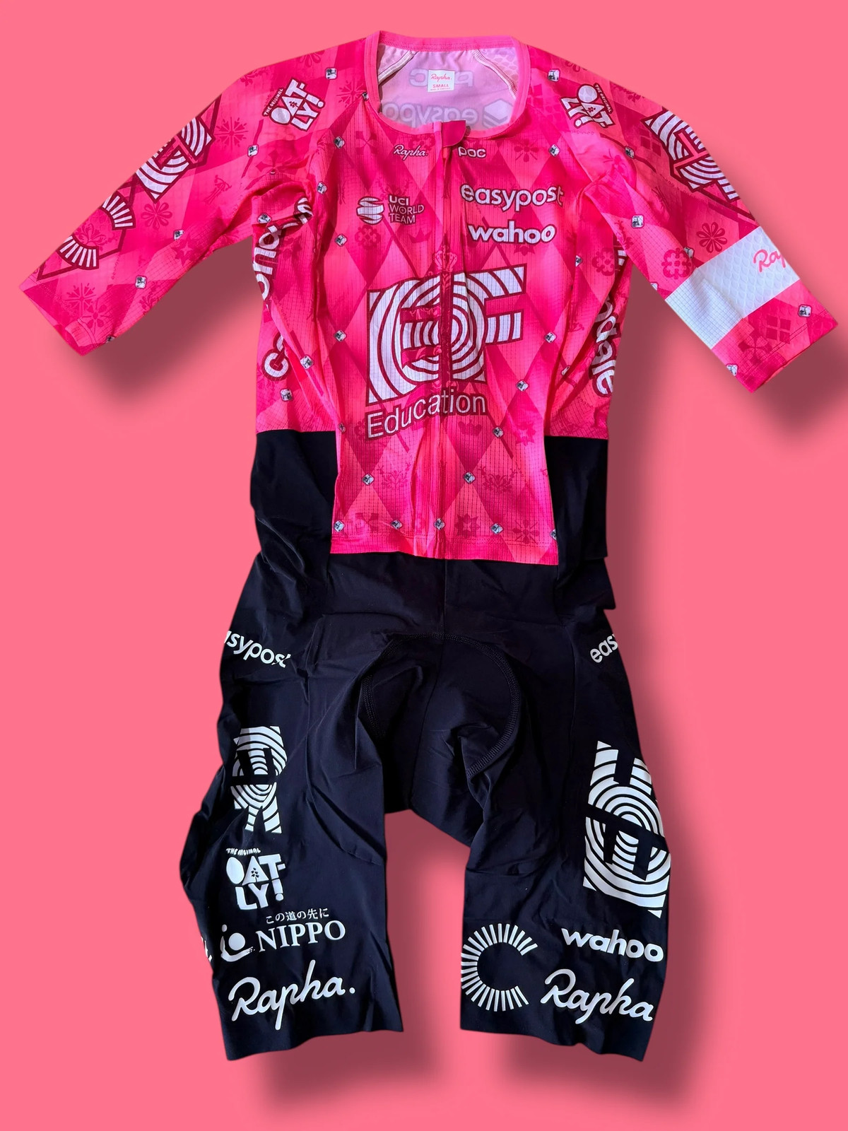 Lightweight Summer Pro Team Aerosuit Roadsuit |Rapha |EF Education First|Cycling