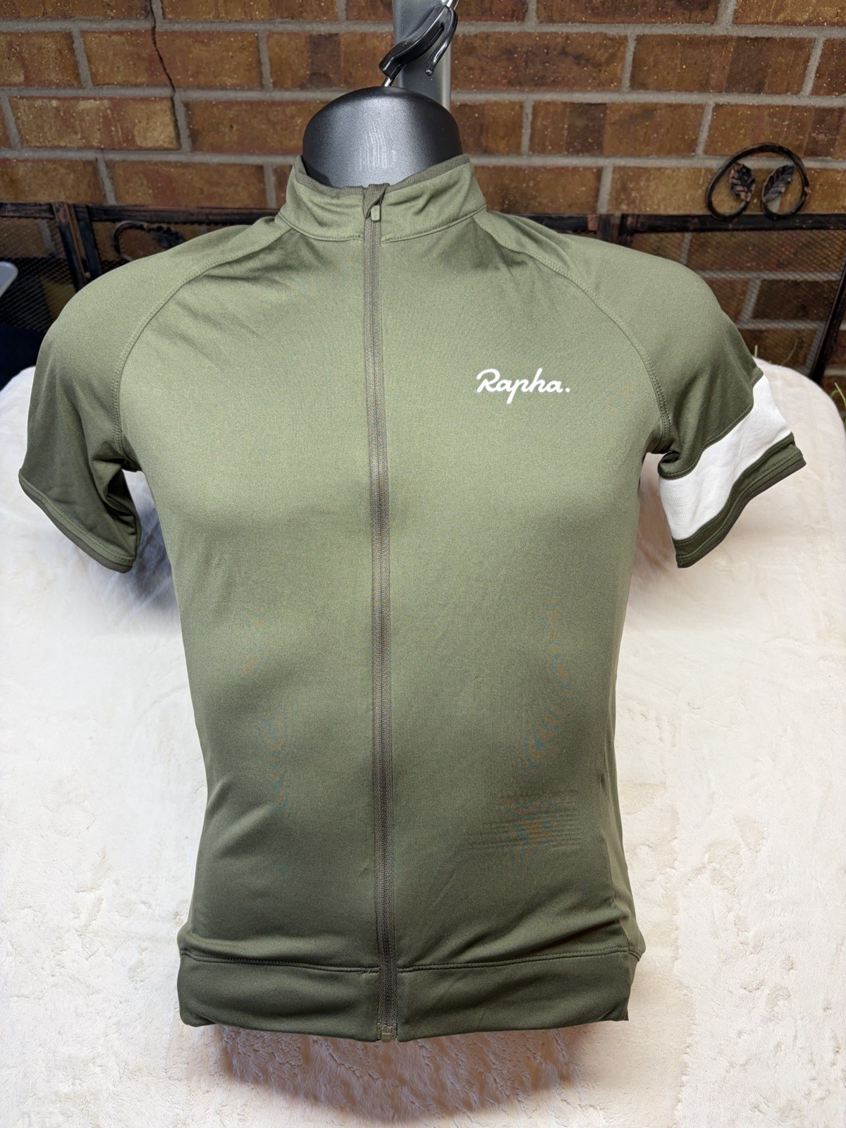 Rapha Core Lightweight Jersey Cilantro White Mens Sz Small MINT