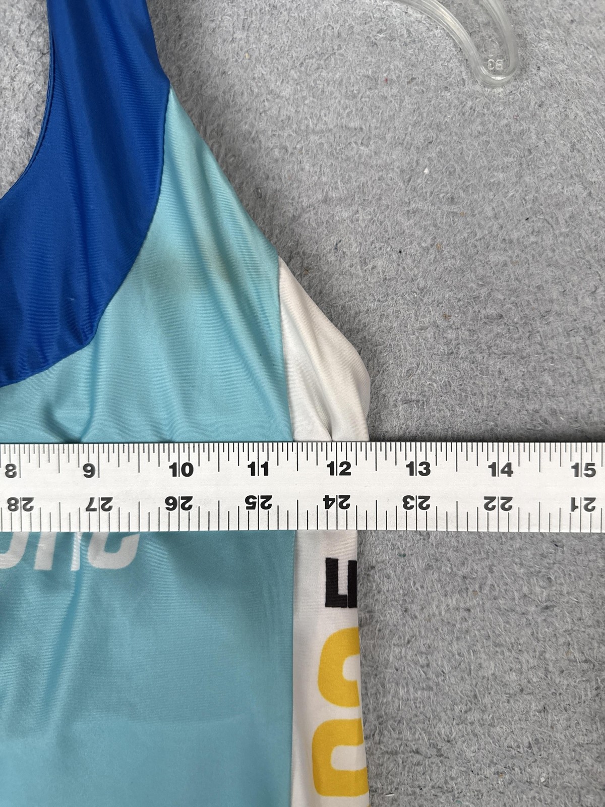 Moxie Cycling Jersey Womens X-Small Blue Tank Esprit De She Pockets Race Bike