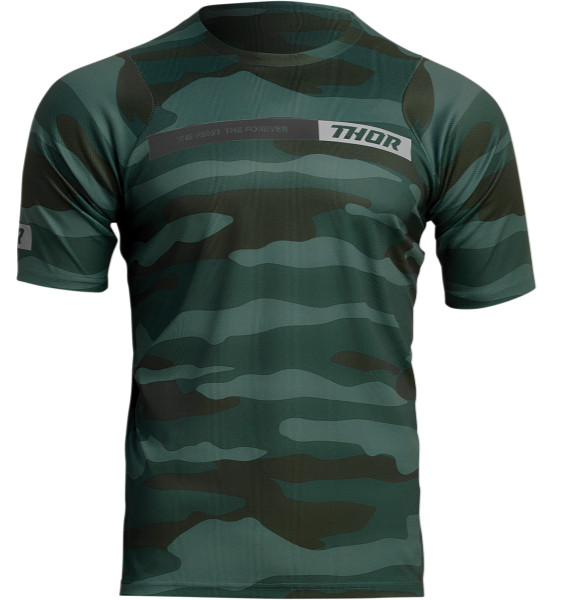 Thor Assist React & Camo Short Sleeve Jersey XS Men’s Back to School 2 Pack