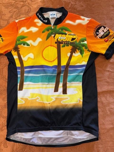 VTG Cycling Jersey (set of 2) MED MS Bike Tour made in USA