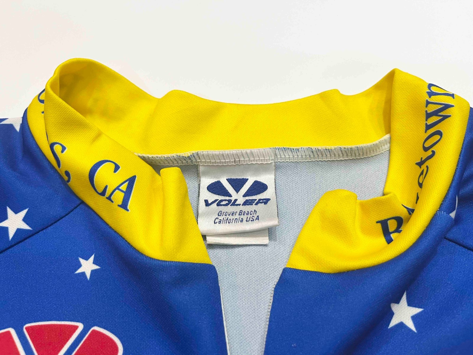 Voler 35th Great Western Bicycle Rally Full Zip Cycling Jersey Bike Shirt L USA