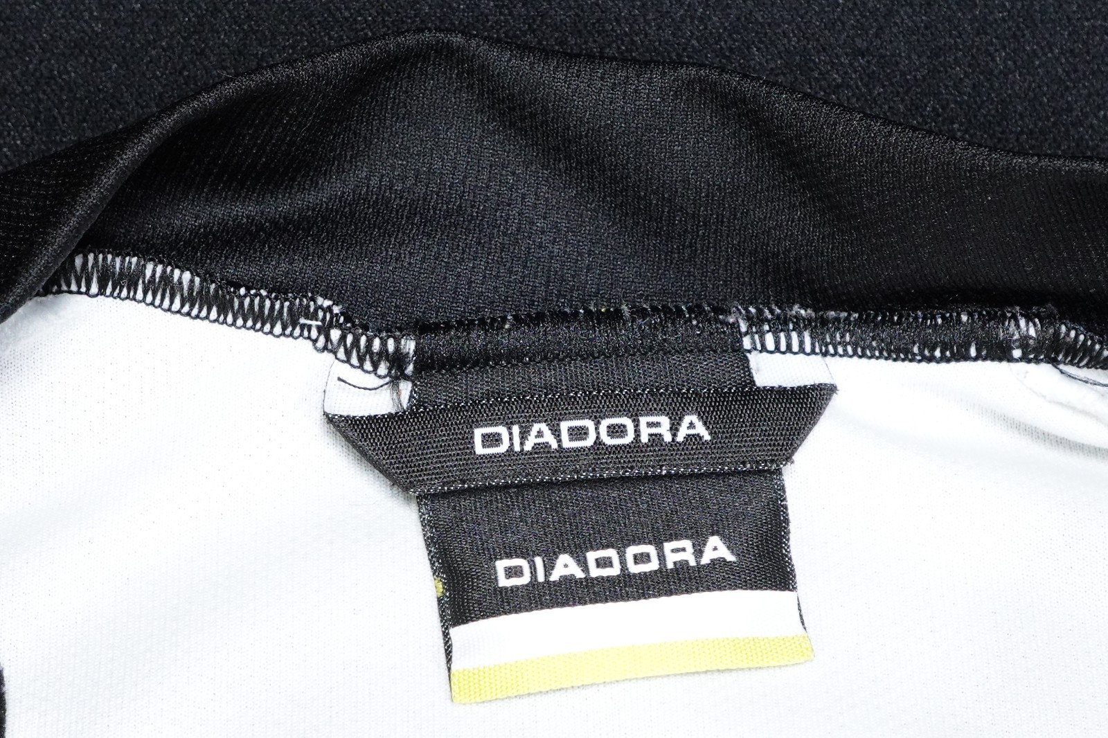 Diadora Campione Italy Half Zip Crew Neck Cycline Shirt Italy Men’s XXL Stripes