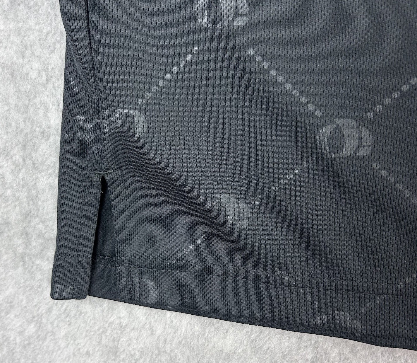 Pearl Izumi Jersey Mens XL Black All Over Print Half Zip Cycling Outdoor