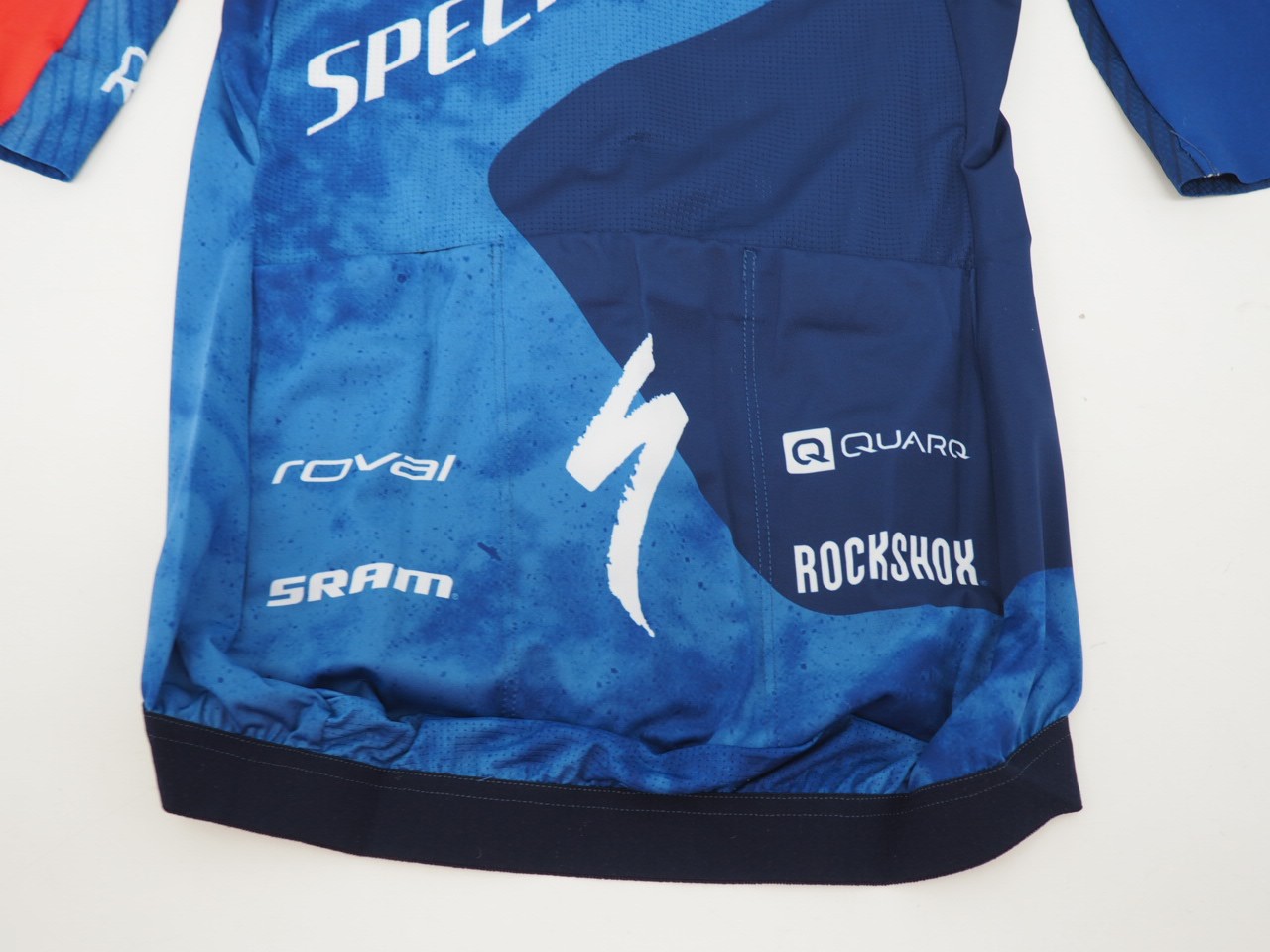 New! Specialized Racing Short Sleeve Aero Cycling Jersey Size XS Red/Blue