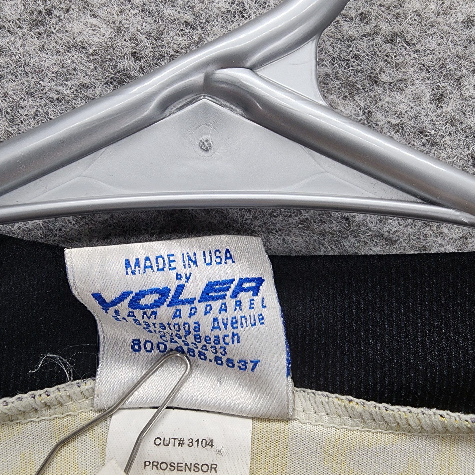 Voler Cycling Jersey Extra Large MS 150 Lifetime Rider Yellow