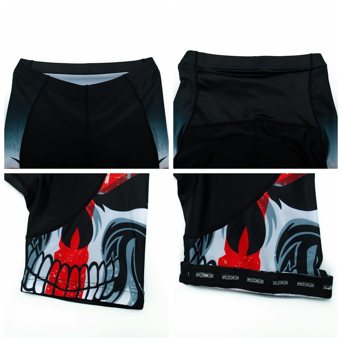 Cycling Jersey Shorts Set Men Bike Top Suit Cycle Shirt Pockets Bicycle Cloth…