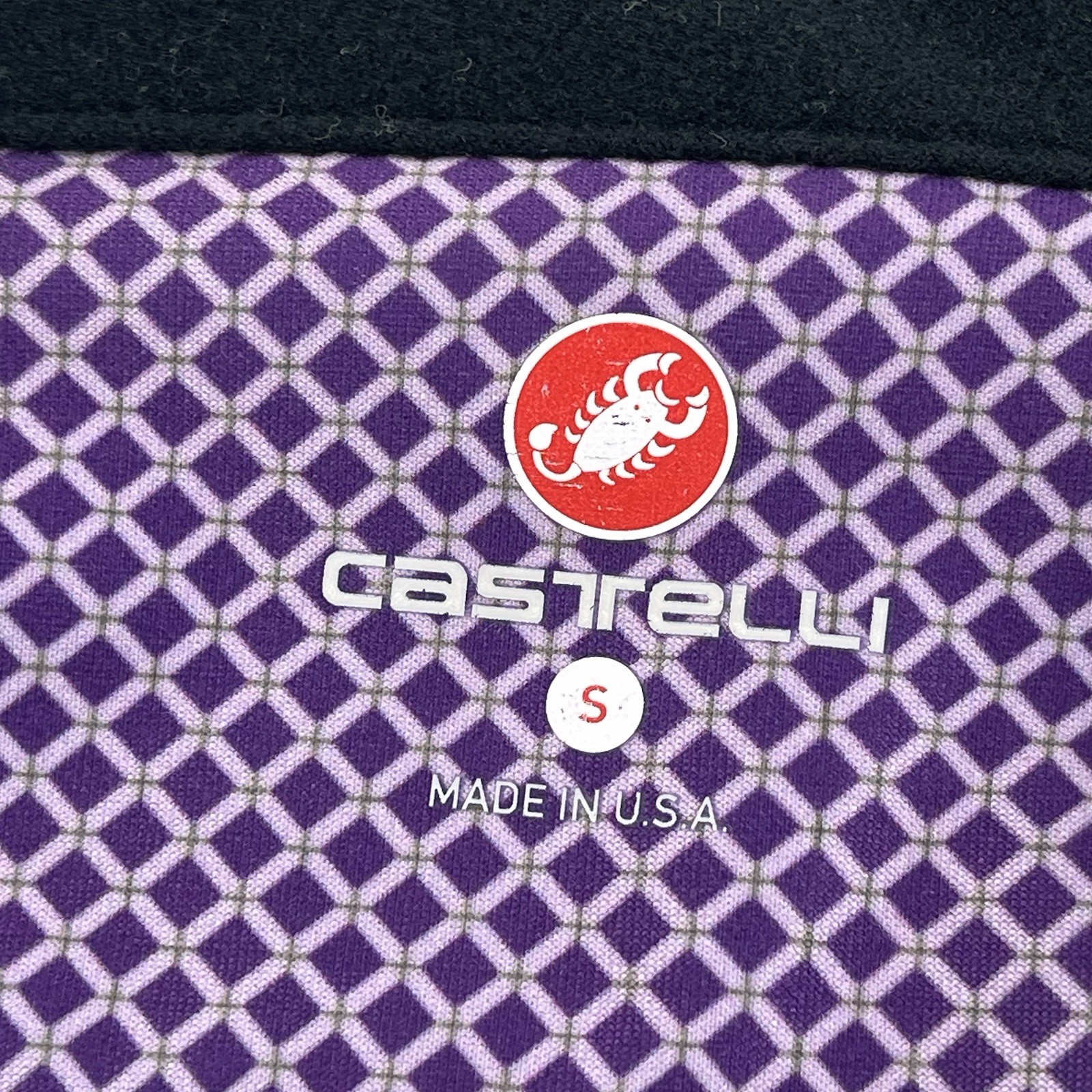 Castelli Furba Windstopper Womens Cycling Jacket Purple Size Small Rosso Corsa