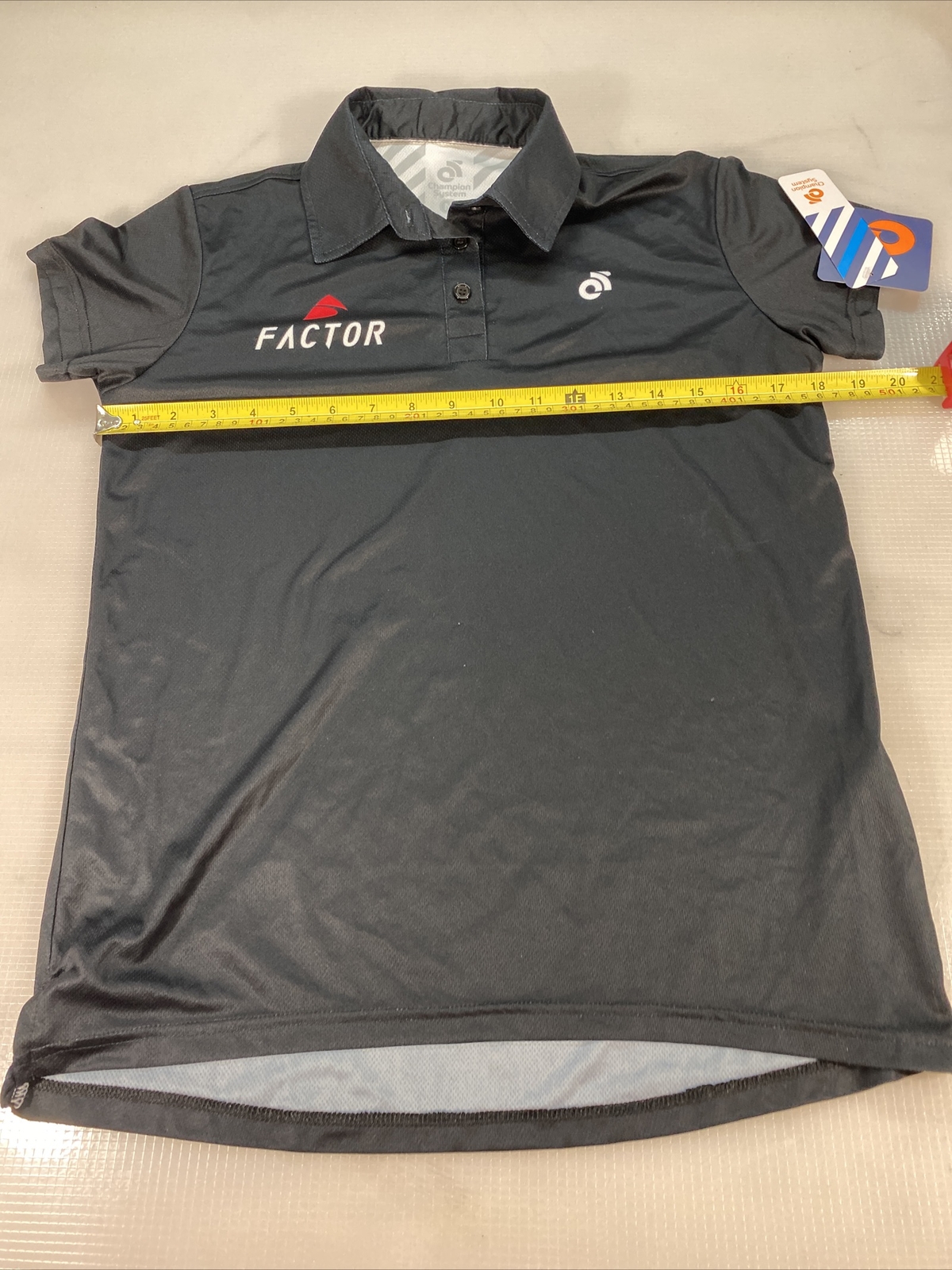 Champion System Factor womens casual cycling tech polo Medium M (8284-11)