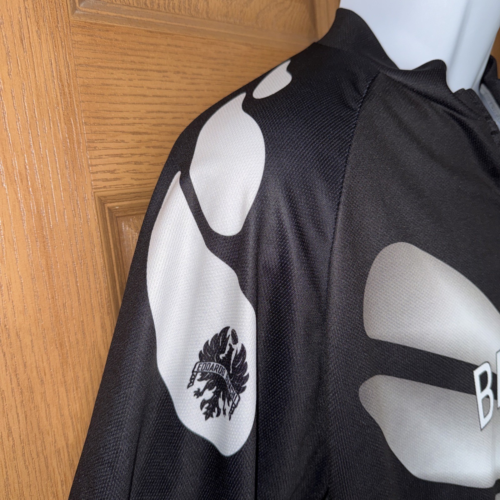 Blanchi Milano Men’s Cycling Jersey XL Full Zip 3 Pockets in back Elastic Waist.