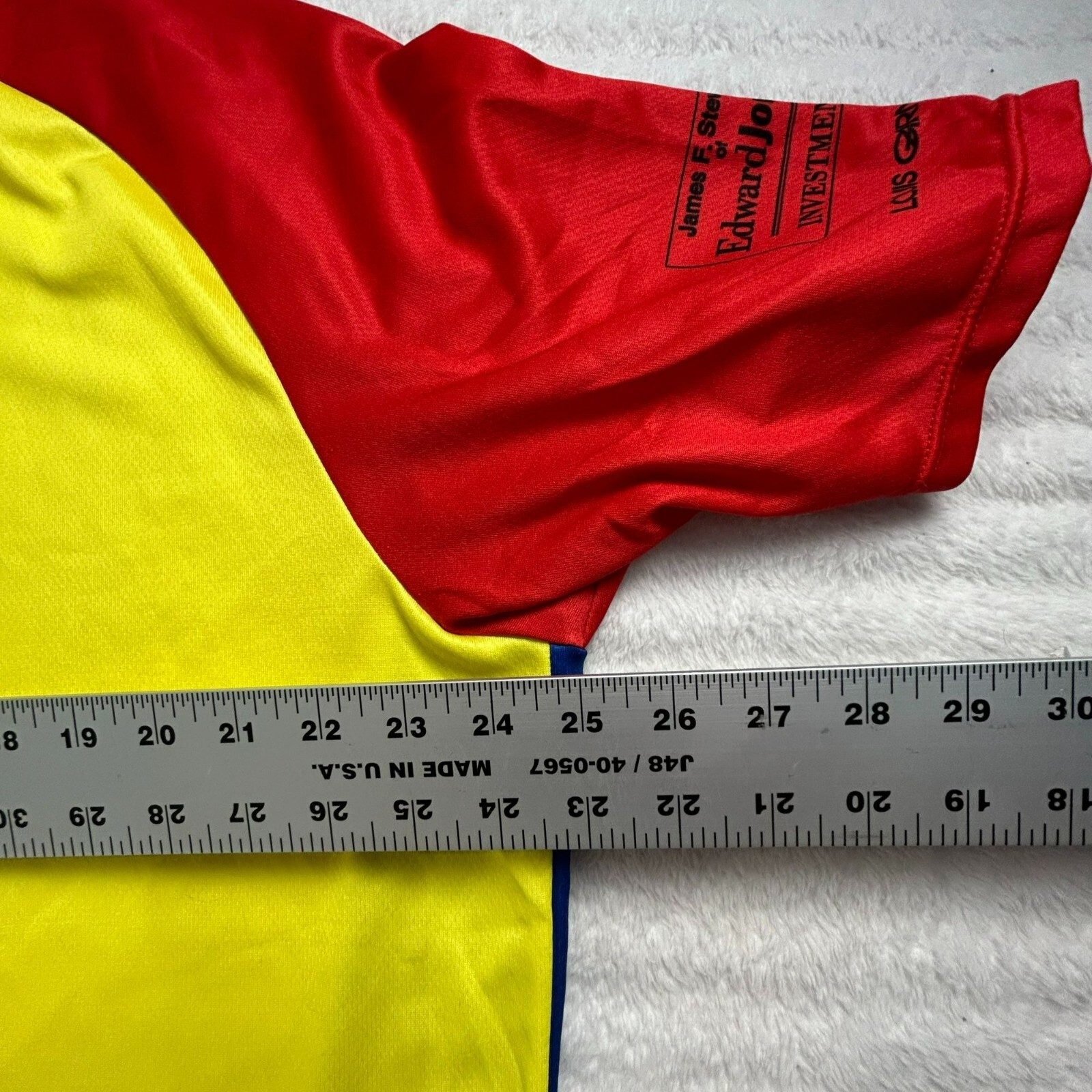 Louis Garneau Men’s Full Zip Mock Neck Activewear Cycling T-Shirt Yellow/Red