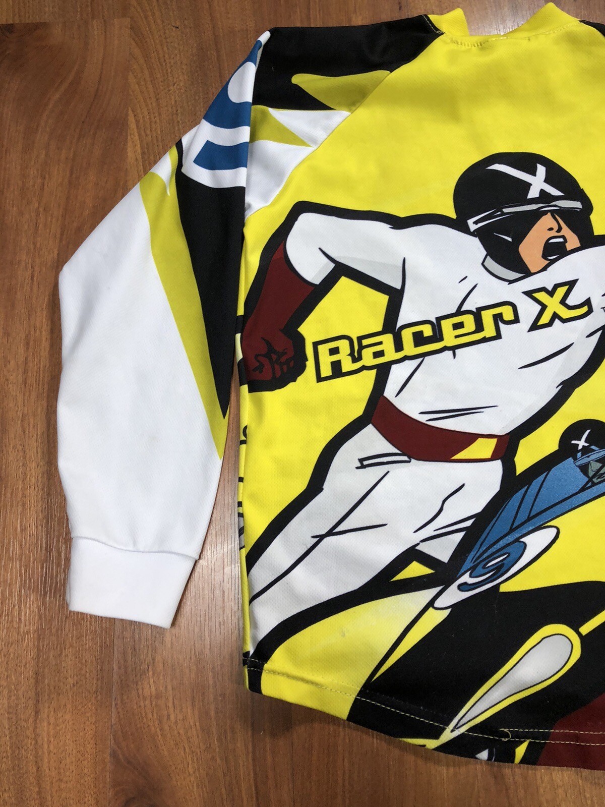 Speed Racer X Men’s Size Small Long Sleeve Cycling Jersey Adrenaline Promotions